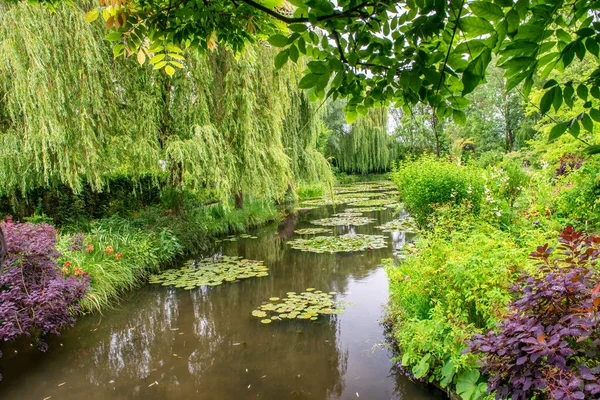 Giverny Francia Giardini Claude Monet Nella Stagione Estiva — Foto Stock