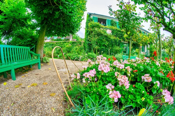 Giverny Francia Julio 2014 Vista Exterior Los Jardines Claude Monet —  Fotos de Stock