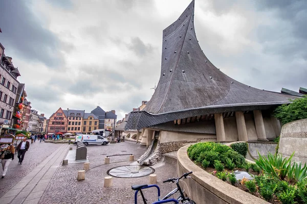 Rouen Frankreich Juli 2014 Kirche Sainte Jeanne Arc Zentrum Von — Stockfoto