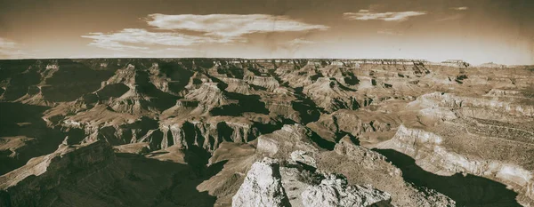 Γραφική Θέα Του Grand Canyon South Rim Στην Ανατολή Του — Φωτογραφία Αρχείου