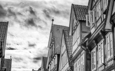 Celle Almanya 'nın ortaçağ binaları