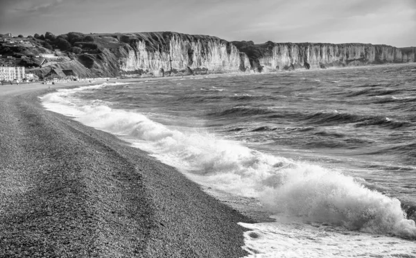 Krásné Pobřeží Fecamp Normandie — Stock fotografie