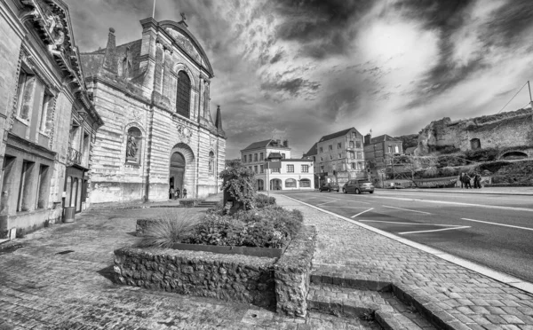 Fecamp Frankrijk Juli 2014 Mooie Huizen Van Normandië Het Zomerseizoen — Stockfoto