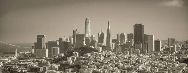 San Francisco California Agosto 2017 Veduta Aerea Dello Skyline Della — Foto Stock