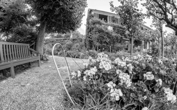 Giverny Frankrijk Juli 2014 Buitenaanzicht Van Claude Monet Gardens — Stockfoto