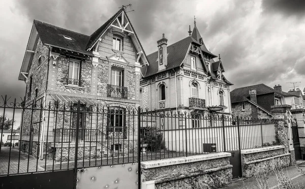 Krásné Domy Normandie Letní Sezóně Francie — Stock fotografie
