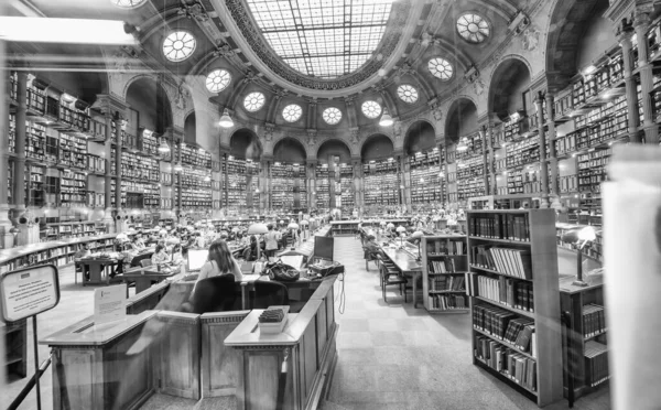 Paris France July 2014 Interior Library National Institute Art History — 스톡 사진