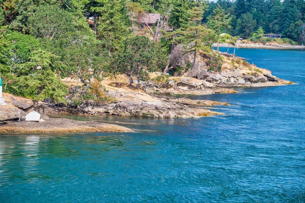 Strait Georgia British Columbia Kostym Sommarsäsongen — Stockfoto