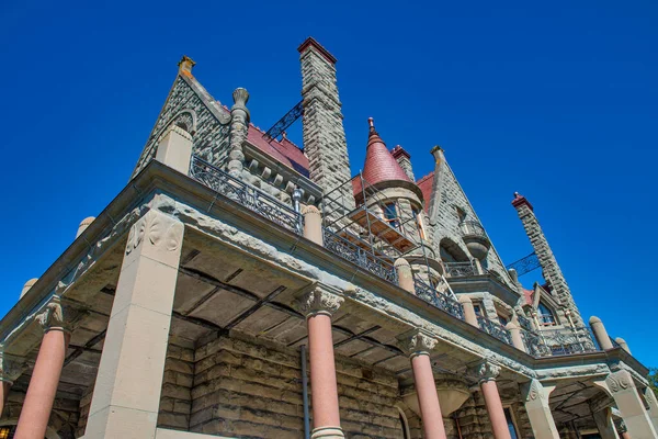 Exterior View Craigdarroch Castle Victoria Vancouver Island — Stock Photo, Image