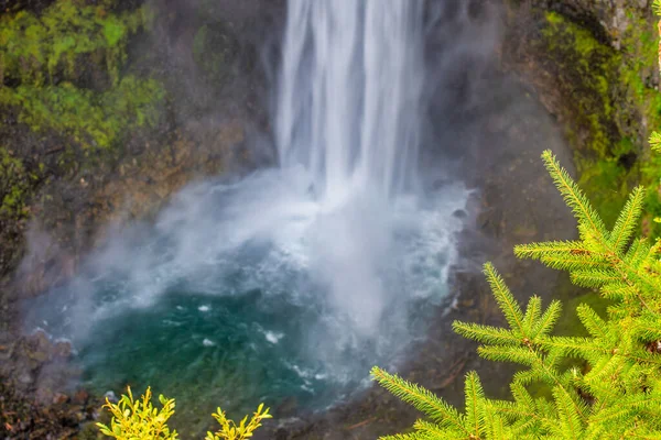 Cachoeiras Brandywine Brandywine Falls Provincial Park British Columbia Canadá — Fotografia de Stock