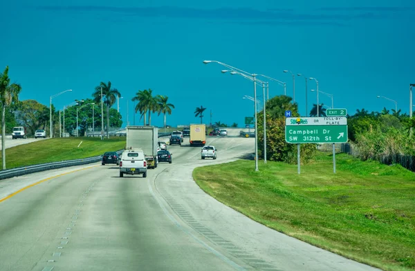 Major Road Florida Keys Usa Overseas Highway — Stock Photo, Image