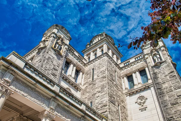 Britanya Kolombiya Parlamento Binası Güzel güneşli bir günde, Victoria - BC, Kanada