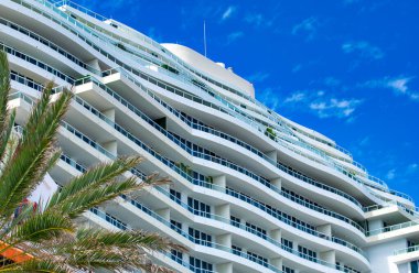 Fort Lauderdale, Florida 'da modern binalar ve teraslar