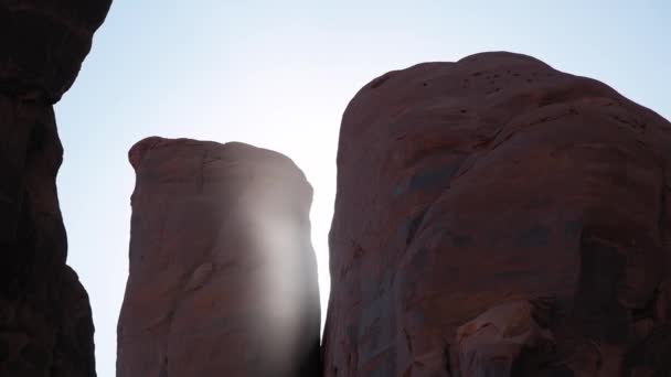Yaz mevsiminde Monument Valley 'in inanılmaz manzarası, ABD — Stok video