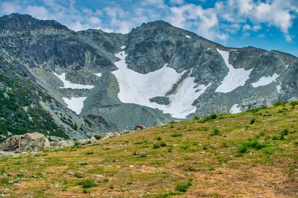 Whistler Dağları Yaz Mevsiminde British Columbia — Stok fotoğraf