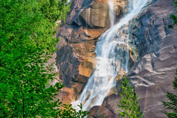 Cascades Brandywine Dans Parc Provincial Brandywine Falls Colombie Britannique Canada — Photo