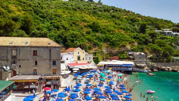 Sorrento Italy June 2021 Amazing Air View Marina Del Cantone — стокове фото