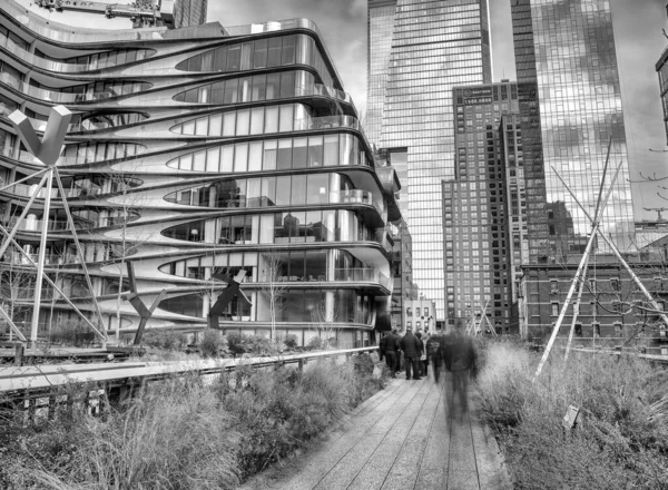 New York City Aralık 2018 Zaha Hadid Building View High — Stok fotoğraf