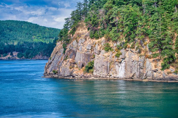 Estrecho Georgia Costa Columbia Británica Temporada Verano — Foto de Stock