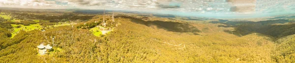 Adelaide Landsbygd Antenn Panorama Från Mount Lofty Conservation Park Australien — Stockfoto
