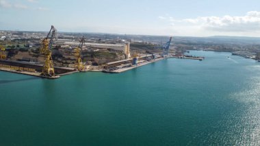 Malta Adası 'ndaki Senglea' nın havadan görüntüsü.