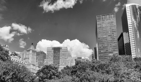 New York Şehri Harika Manzarasını Manhattan Gökdelen — Stok fotoğraf