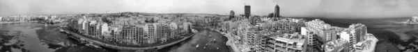 Hermosa Vista Ciudad Barcelona — Foto de Stock