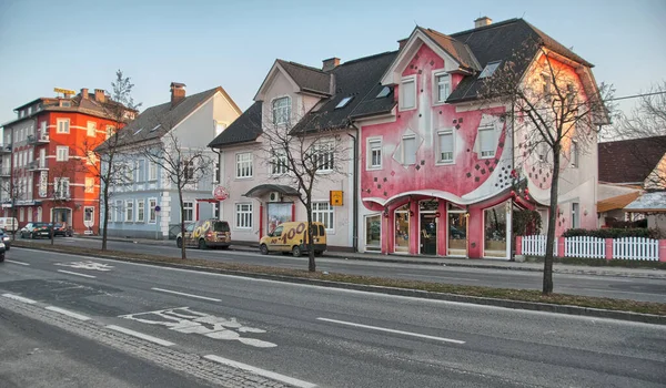 Vienna Gennaio Strade Cittadine Gennaio 2010 Vienna Città Totale Annuo — Foto Stock