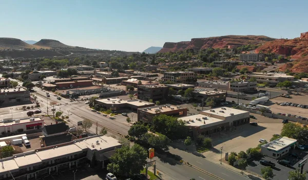 George Antenni Horisonttiin Kesäkaudella Utah Yhdysvallat — kuvapankkivalokuva