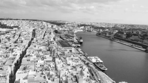Вид Повітря Острів Мальта — стокове фото