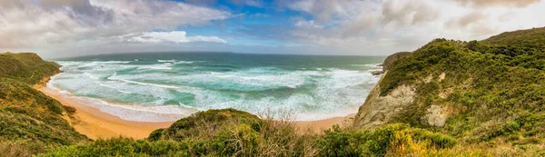 Great Ocean Road Vista Aérea Panorámica Victoria Australia — Foto de Stock