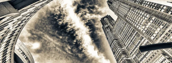 Shinjuku Nun Modern Gökdelenleri Güzel Bir Gecede Japonya — Stok fotoğraf