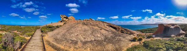 Замечательные Скалы Национальном Парке Флиндерс Чейз Панорамный Вид Остров Кенгуру — стоковое фото