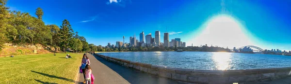 Sydney Avustralya Ağustos 2018 Güneşli Bir Günde Bayan Macquaries Point — Stok fotoğraf