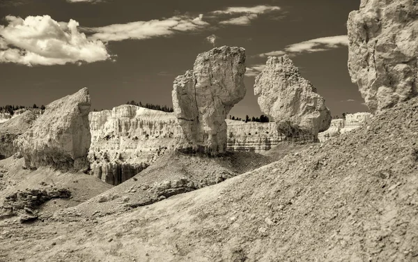 Fantastiska Klippformationer Bryce Canyon National Park Utah — Stockfoto