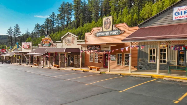 Keystone South Dakota July 2019 Town Main Street Filled Boutiques — Stock Photo, Image