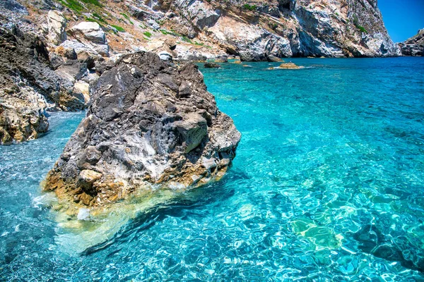 Famous Lalaria Beach Skiathos Greece — Stock Photo, Image