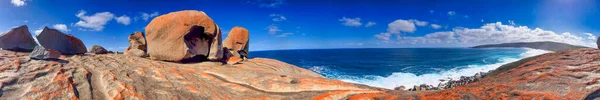Çakmaktaşlar Daki Kayalar Ulusal Parkı Kanguru Adası Nın Panoramik Manzarası — Stok fotoğraf