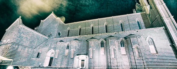 Katedra Orvieto Włochy — Zdjęcie stockowe