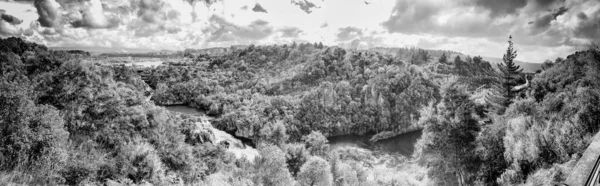 Aratiatia Rapids Panorámás Légi Felvétel Waikato Zéland — Stock Fotó