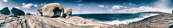 Remarkable Rocks Flinders Chase National Park Panoramic View Kangaroo Island — Foto de Stock