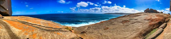 Rochas Notáveis Parque Nacional Flinders Chase Vista Panorâmica Ilha Canguru — Fotografia de Stock