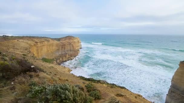 Panoramic View Twelve Apostles Australia — Stock Video