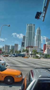 Barselona şehrinde trafik