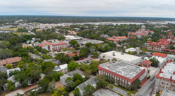 Αεροφωτογραφία Του Άγιος Αυγουστίνος Florida — Φωτογραφία Αρχείου