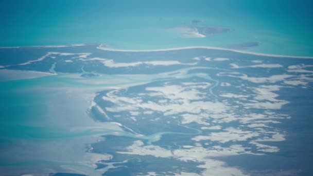 Veduta Aerea Dell Arcipelago Delle Isole Whitsunday Aereo Movimento Australia — Video Stock