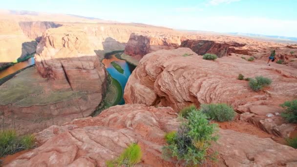 Footage Grand Canyon National Park Utah Usa — Stockvideo