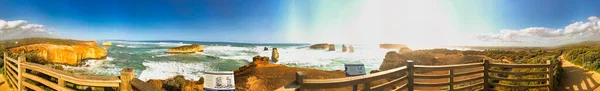 Bay Islands Coastal Park Panoramic View Great Ocean Road Australia — Stock Fotó
