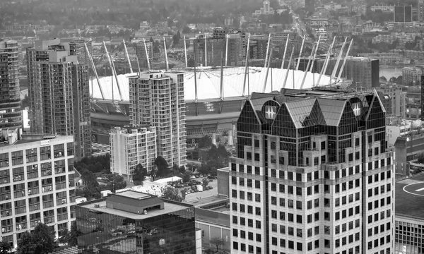 Vancouver Kanada August 2017 Luftaufnahme Des Place Und Des Vancouver — Stockfoto