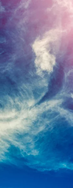 Cloud Streaks Blue Sky — Stock Photo, Image